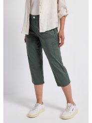 Street One Rybaczki w kolorze ciemnozielonym rozmiar: W34/L22. Zielone szorty damskie Street One, bez wzorów. Za 113.36 zł.