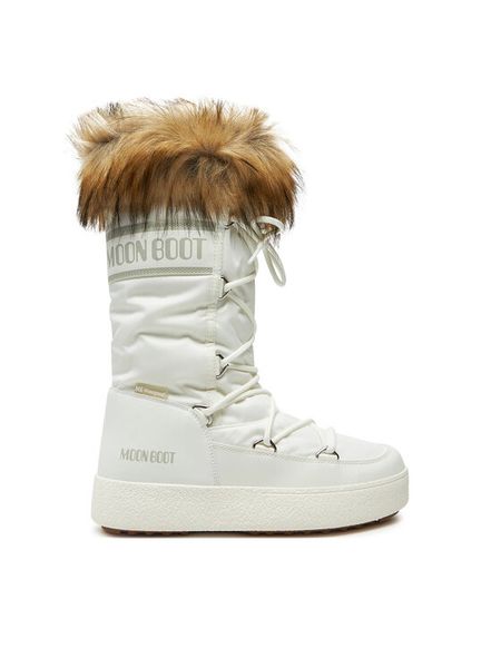 Moon Boot Śniegowce Ltrack Monaco Wp 80D2450190 Biały. Białe śniegowce damskie Moon Boot, ze skóry. Za 659.99 zł.