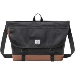 Cove Recycled 22.5L Torba Kurierska. Czarne torby podróżne Herschel, bez wzorów. Za 531.99 zł.