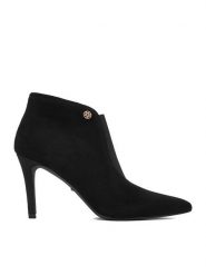 MEXX Botki EO-CD24-204H-3 Czarny. Czarne botki damskie Mexx, bez obcasa, na szpilce, bez zapięcia. Za 399.99 zł.