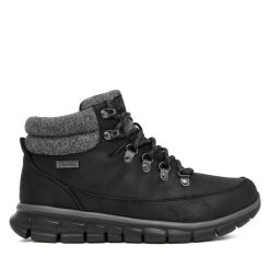 Trekkingi Skechers. Czarne obuwie trekkingowe damskie Skechers, bez zapięcia. Za 269.99 zł.