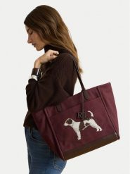 LAUREN RALPH LAUREN Torebka 431P18735001 Bordowy. Czerwone torebki klasyczne damskie Lauren Ralph Lauren, z materiału, bez dodatków. Za 1,499.00 zł.