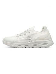 S.Oliver Sneakersy w kolorze białym rozmiar: 32. Białe obuwie sportowe damskie S.Oliver, z materiału, bez zapięcia. Za 136.13 zł.