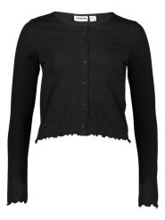 Noisy may Kardigan w kolorze czarnym rozmiar: L. Czarne kardigany damskie Noisy may, l, bez wzorów. Za 70.57 zł.