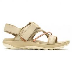 Buty do chodzenia damskie Merrell Terran 4 Backstrap. Brązowe obuwie trekkingowe damskie Merrell, z materiału, bez zapięcia. Za 349.99 zł.