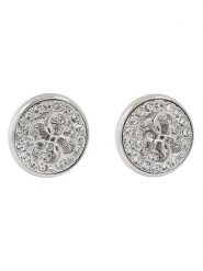 Guess Kolczyki Dreaming Guess JUBE03 129JW Srebrne rodowanie. Szare kolczyki damskie Guess, srebrne. Za 149.99 zł.