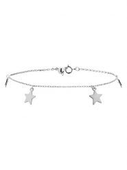 Luxenter Srebrna bransoletka z elementami ozdobnymi rozmiar: onesize. Szare bransoletki damskie Luxenter, srebrne. Za 69.99 zł.