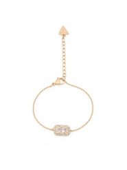 Guess Bransoletka JUBB06 352JW Złoty. Żółte bransoletki damskie Guess, ze stali. Za 299.99 zł.