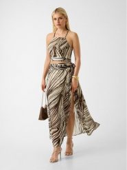 Guess Spódnica mini 174857 Brązowy Classic Fit. Brązowe spódnice damskie Guess, xs, z aplikacjami, mini. Za 474.99 zł.