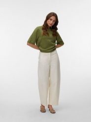 Vero Moda Sweter w kolorze oliwkowym rozmiar: M. Brązowe swetry klasyczne damskie Vero Moda, m, z wełny, bez kołnierzyka. Za 109.95 zł.