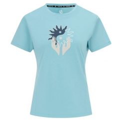 Koszulka Damska Tranquility III Yin Yang. Niebieskie bluzki damskie Dare 2b, bez wzorów, casualowe, bez kołnierzyka, bez ramiączek. Za 94.99 zł.