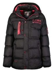 Geographical Norway Kurtka pikowana "Citernier" w kolorze czarnym rozmiar: S. Czarne kurtki damskie Geographical Norway, s, bez wzorów, bez kaptura. Za 181.33 zł.