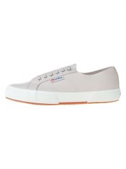 Superga Skórzane sneakersy "2750" w kolorze jasnoszarym rozmiar: 39. Szare obuwie sportowe damskie Superga, z materiału, bez zapięcia. Za 204.88 zł.