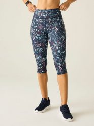 Dare 2b Legginsy funkcyjne "Influential II" w kolorze granatowym rozmiar: 36. Niebieskie legginsy sportowe damskie Dare 2b, bez wzorów, z materiału, outdoorowe. Za 91.99 zł.