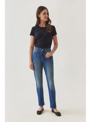 TATUUM Dżinsy - Regular fit - w kolorze granatowym rozmiar: 42. Niebieskie jeansy damskie TATUUM. Za 241.56 zł.