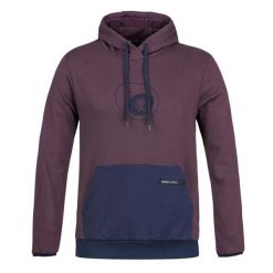 Bluza z kapturem Rafiki Zulu. Fioletowe bluzy damskie RAFIKI, bez wzorów, z kapturem. Za 384.30 zł.