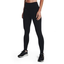Legginsy fitness damskie Under Armour Motion. Czarne legginsy damskie Under Armour, s, bez wzorów. Za 159.99 zł.