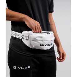 Biały Nerka Givova: Modna i Funkcjonalna Torba na Biodra. Białe nerki i saszetki damskie Givova, bez wzorów. Za 182.99 zł.