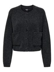 ONLY Kardigan w kolorze czarnym rozmiar: XL. Czarne kardigany damskie Only, xl, bez wzorów, ze splotem. Za 119.95 zł.