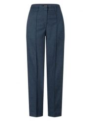 More & More Spodnie w kolorze granatowym rozmiar: 36. Niebieskie spodnie materiałowe damskie More & More, bez wzorów, z materiału. Za 104.99 zł.