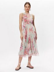 TWINSET Sukienka letnia 231TP2730 Kolorowy Regular Fit. Sukienki damskie Twinset, bez wzorów, z syntetyku, bez ramiączek. Za 2,089.00 zł.