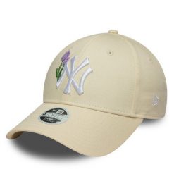 Czapka z daszkiem New Era. Żółte czapki z daszkiem damskie New Era, bez wzorów. Za 129.99 zł.