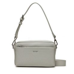 Torebka Calvin Klein. Szare torebki klasyczne damskie Calvin Klein, bez dodatków. Za 419.99 zł.