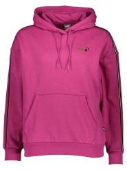 Puma Bluza "Essentials Tape" w kolorze różowym rozmiar: L. Różowe bluzy damskie Puma, l, bez wzorów, z kapturem. Za 144.92 zł.