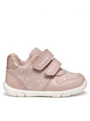 Geox Sneakersy B Zapito B556DA 0AW54 C8172 Różowy. Czerwone buty sportowe dziewczęce Geox, bez wzorów, z materiału, bez zapięcia. Za 144.99 zł.
