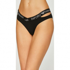 Emporio Armani - Figi. Brązowe figi Emporio Armani, z bawełny. Za 129.90 zł.