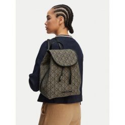 Plecak Calvin Klein. Brązowe plecaki Calvin Klein, bez wzorów. Za 649.99 zł.