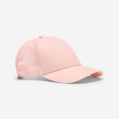 Czapka z daszkiem fitness Domyos. Białe czapki z daszkiem damskie DOMYOS, bez wzorów, z materiału. Za 39.99 zł.