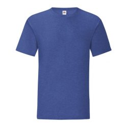 Koszulka Unisex Dla Dorosłych Iconic Heather. Niebieskie bluzki damskie Fruit of the Loom, m, bez wzorów, sportowe, bez kołnierzyka, bez ramiączek. Za 33.99 zł.