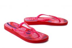IPANEMA Anat Nature VII Fem 83325 red/pink, klapki japonki damskie. Czerwone klapki damskie Ipanema, bez wzorów, bez obcasa, bez zapięcia. Za 45.00 zł.
