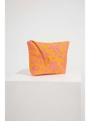 Josephine & Co Kosmetyczka w kolorze pomarańczowo-różowym - 21 x 15 cm rozmiar: 34. Pomarańczowe kosmetyczki damskie Josephine & Co, bez wzorów, z bawełny. Za 121.99 zł.