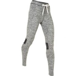 Legginsy sportowe, długie, LEVEL 3 bonprix czarny melanż. Czarne legginsy sportowe damskie bonprix, melanż. Za 79.99 zł.