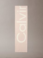 Calvin Klein szalik z dzianiny z zawartością kaszmiru Kobiety Wełna beżowy, ONE SIZE. Brązowe szaliki damskie Calvin Klein, bez wzorów, z dzianiny. Za 299.95 zł.