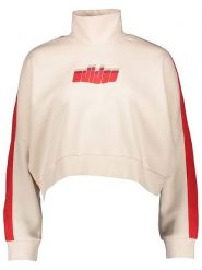 Adidas Bluza w kolorze beżowym rozmiar: 34. Brązowe bluzy damskie Adidas, bez wzorów, bez kaptura. Za 118.84 zł.
