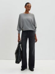 Someday Sweter "Taliya" w kolorze szarym rozmiar: 38. Szare swetry klasyczne damskie someday., bez kołnierzyka. Za 188.95 zł.