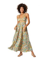 Aller Simplement Sukienka ze wzorem rozmiar: 38/40. Sukienki damskie Aller Simplement, bez wzorów, klasyczne, bez ramiączek. Za 56.99 zł.