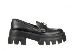 Mokasyny Bayla-159 4481 076-P Czarny Lico 159064, Skóra naturalna - 38. Czarne mokasyny damskie Bayla, ze skóry, bez obcasa. W wyprzedaży za 269.10 zł.