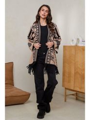 Soft Cashmere Kardigan w kolorze jasnobrązowym rozmiar: 34/36. Brązowe kardigany damskie Soft Cashmere, bez wzorów, z kaszmiru. Za 173.99 zł.