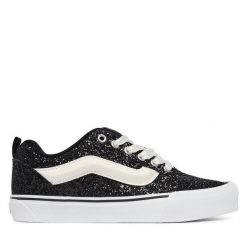 Tenisówki Vans. Czarne trampki damskie Vans, bez wzorów, bez zapięcia. Za 449.99 zł.