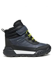 Geox Śniegowce J Trekkyup B Abx J46MBE 0MEMS C0749 M Granatowy. Niebieskie buty zimowe chłopięce Geox, ze skóry, bez zapięcia. Za 249.99 zł.
