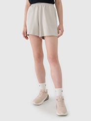 SPODENKI DAMSKIE 4F DRESOWE Z MODALEM TSHOF540 KRÓTKIE KOLOR WIELOKOLOROWY. Spodenki sportowe damskie 4F, na lato, l, bez wzorów, z dresówki, do biegania. Za 129.99 zł.
