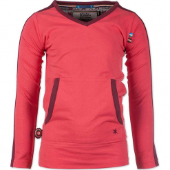 Koszulka "Pocket" w kolorze czerwonym. Czerwone koszulki i t-shirty dziewczęce 4FunkyFlavours Kids, z długim rękawem. W wyprzedaży za 82.95 zł.