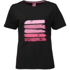 Koszulka Damska Abnelis Czarna M - Komfort i Styl. Czarne bluzki damskie Lowa, m, bez wzorów, z bawełny, bez kołnierzyka, bez ramiączek. Za 68.61 zł.