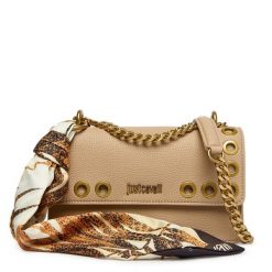 Torebka Just Cavalli. Brązowe torebki klasyczne damskie Just Cavalli, bez dodatków. Za 759.99 zł.