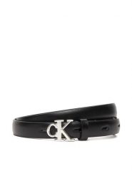 Calvin Klein Pasek Damski LV04F7055G Czarny. Czarne paski damskie Calvin Klein, bez wzorów, ze skóry. Za 159.99 zł.