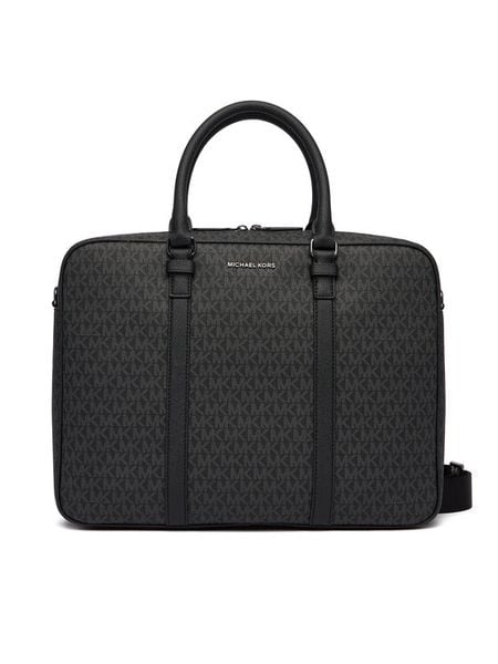 MICHAEL Michael Kors Torba na laptopa 33F5LHDA6B Czarny. Czarne torby na laptopa MICHAEL Michael Kors, bez wzorów, ze skóry. Za 1,669.00 zł.
